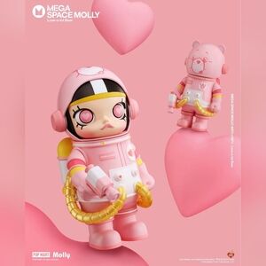 Care Bears Mega Space Molly 400% + 100% Love-a-Lot Bear